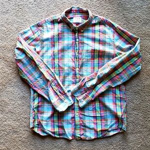 J. Crew Factory Madras Shirt